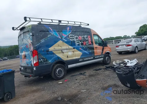 2023 Ford Transit-250 из США, поврежденный, VIN 1FTBR1C81PKA29611